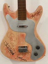 Rare Sex Pistols band signed guitar
